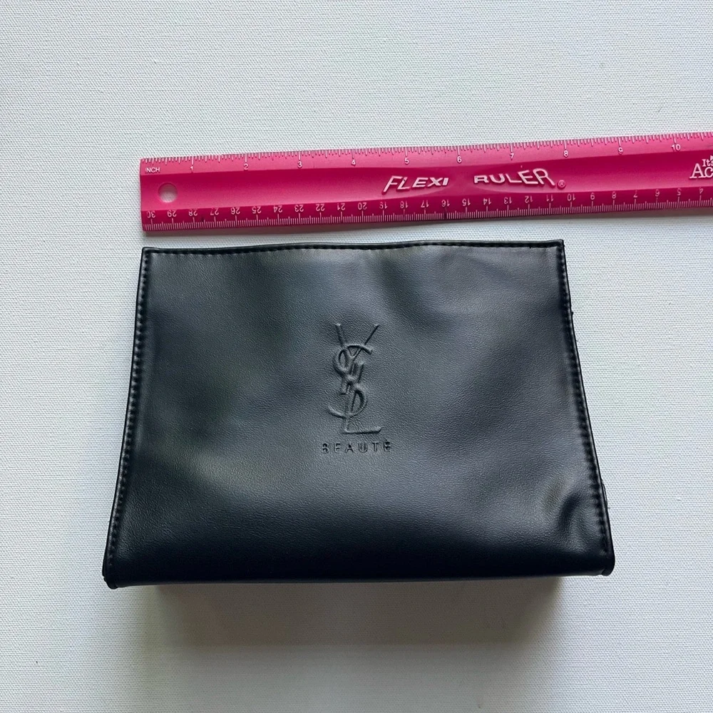 YSL YVES SAINT LAURENT BEAUTÉ Beauty Black Makeup Bag Toiletry Cosmetic …